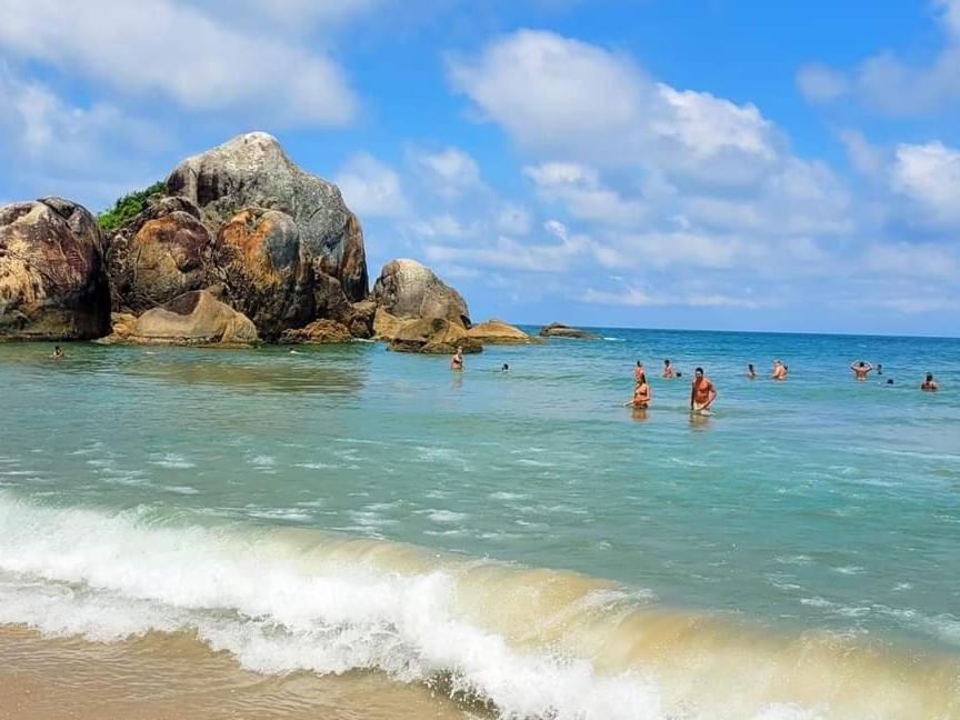 Apartamento Na Praia Da Enseada, 100 Mt Praia Sao Francisco do Sul Extérieur photo